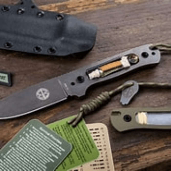 POHL FORCE PREPPER ONE WOOD TACTICAL Knife 2056