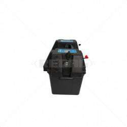 Portable Battery Box 1 - 2x12VDC Power Sockets 2x5V USB LED Voltmeter Part No: PS85-1