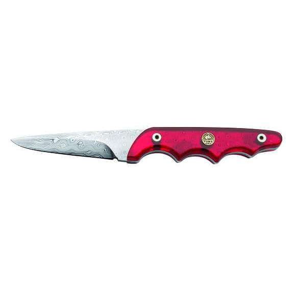 PUMA KNIFE 381060 RED LADY DAMAST-FIXED BLADE