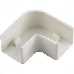PVC - 16 x 16 Flat Angle - White Part No: CA41-3