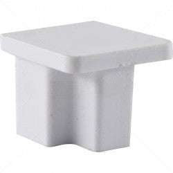 PVC - 16 x 25 End Cap - White Part No: CA42-4