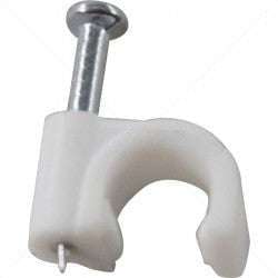 PVC Saddle Round - 5mm / 100 Part No: CA35