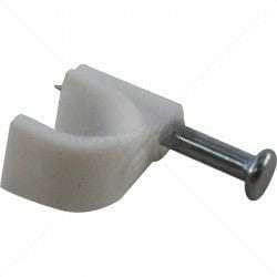 PVC Saddle Round - 6mm / 100 Part No: CA36