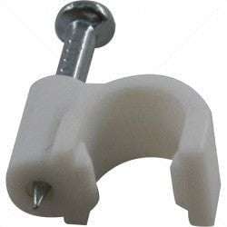 PVC Saddle Round - 6mm / 100 Part No: CA36