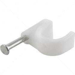 PVC Saddle Round - 9mm / 100 Part No: CA39