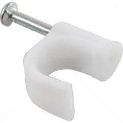 PVC Saddle Round - 9mm / 100 Part No: CA39