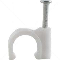 PVC Saddle Round - 9mm / 100 Part No: CA39