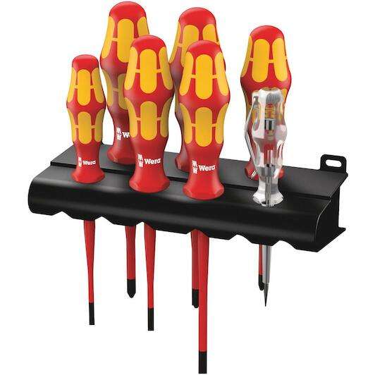 Screwdriver Set - 7 Piece Plus Tester Part No: TL73-5