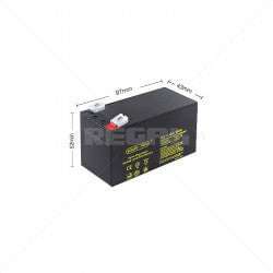 Securi-Prod Battery 12V 1.3Ah SLA Part No: BA02-2
