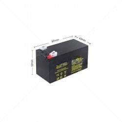Securi-Prod Battery 12V 1.3Ah SLA Part No: BA02-2