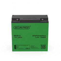 Securi-Prod Battery 12V 20Ah Lithium LiFePO4 Part No: BA50-6