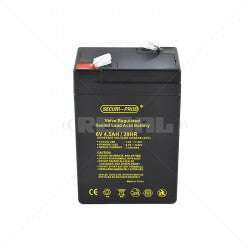 Securi-Prod Battery 6V 4.5Ah SLA Part No: BA18-2