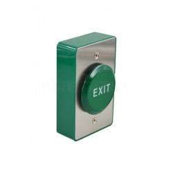 Securi-Prod Push Button Exit Surface Mount N/O and N/C Green Part No: SW170