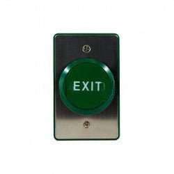 Securi-Prod Push Button Exit Surface Mount N/O and N/C Green Part No: SW170