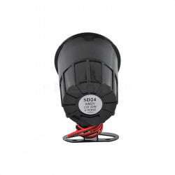 20W 6-Tone Siren  Loud Multi-Sound Security Siren for 12V Alarms