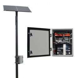 Solar kit RSM POE Switch Encl Solar Panel Batt - Max 50W Excl Pole Part No: KTSOL711