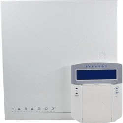 Paradox SPECTRA SP6000 K32LCD Keypad and Box Kit PA9050  32 Zone Security System