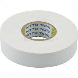 Tape - Insulation 20m x 18mm Nitto White Part No: CA26-1