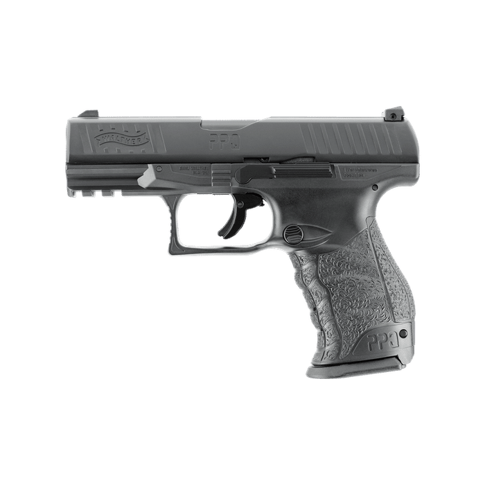 Umarex T4E Walther PPQ M2 Paintball Gas Gun (Semi Auto|Blowback|CO2|8 Rounds|360 FPS|5J|.43 CAL) ...