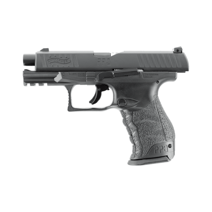 Umarex T4E Walther PPQ M2 Paintball Gas Gun (Semi Auto|Blowback|CO2|8 Rounds|360 FPS|5J|.43 CAL) ...