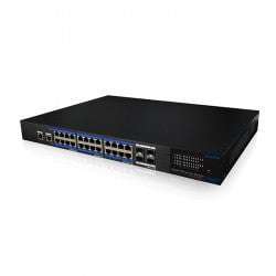 UTEPO 24 Port Gigabit PoE Managed + 4 SFP Switch (370W) Part No: NW115-2