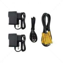 VGA Extender with Audio via CAT5e/6 Cable up to 100m Part No: CC65-6