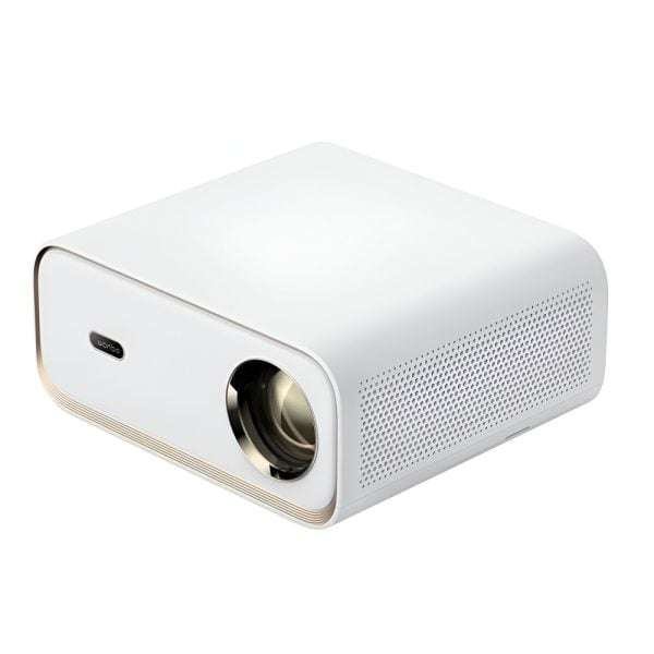WANBO X5 1080P Smart Projector 1100ANSI Lumens Android 9.0  White