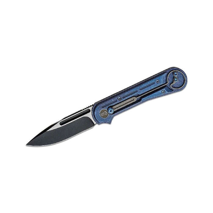 WE KNIFE BLUE TI HANDLE S35VN BLADE KNIFE- 815C