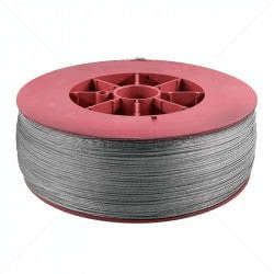 Aluminium Braided Wire 2.0mm 1000m Reel - Lightweight Fencing Solution