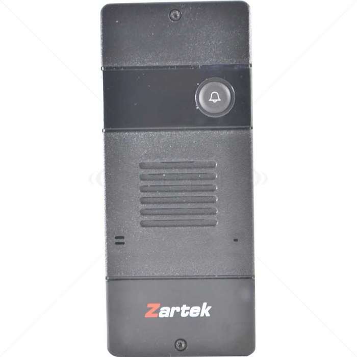 ZARTEK 1 Button Digital Wireless Intercom Slave Gate Station incl PSU Part No: IC157-2