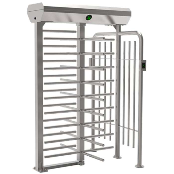 ZKTeco FHT2422 Turnstile - Full Height - 4 Arm - Fingerprint & RFID Part No: LK211