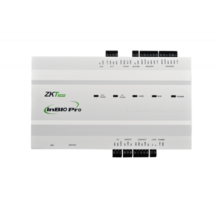 ZKTeco InBio160Pro Door Controller - One Door - Green Label
