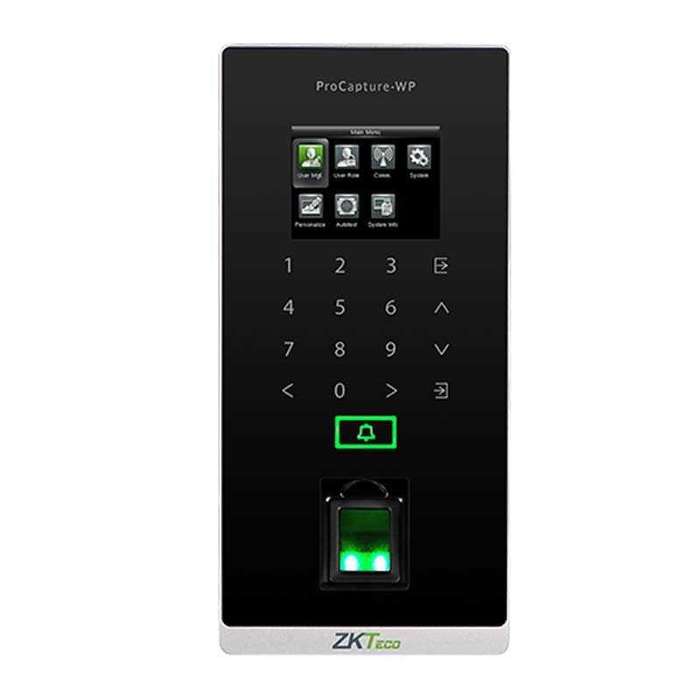 ZKTeco ProCaptureWP Fingerprint Keypad Reader IP65 Green Label LK172-4