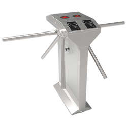 ZKTeco TS1200 Turnstile - Waiste High - Dual Lane - Tripod Part No: LK187-6