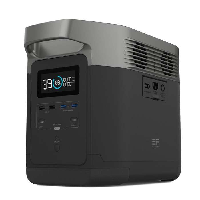 EcoFlow Delta 1300 1260Wh Portable Power Station with 3300W Surge