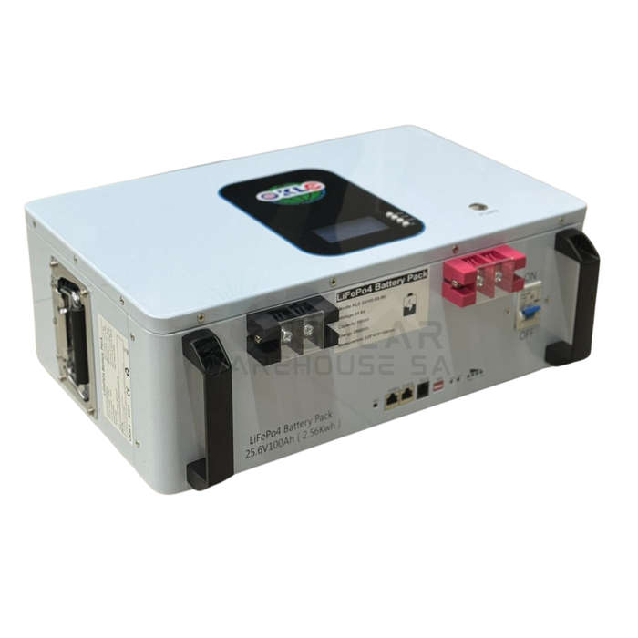 KLE 24V 100AH 2.56kWh Lithium ion Battery LifeP04 Battery Pack