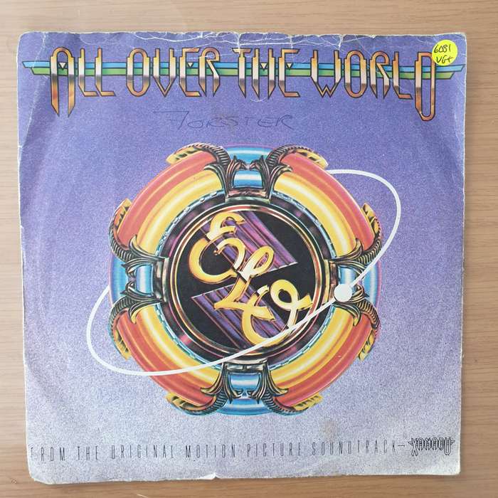 ELO  All Over The World - Vinyl 7" Record - Very-Good+ Quality (VG+) (verygoodplus)