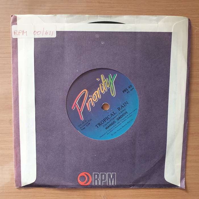 Mango Groove  Move Up / Tropical Rain - Vinyl 7" Record - Very-Good+ Quality (VG+) (verygoodpl...