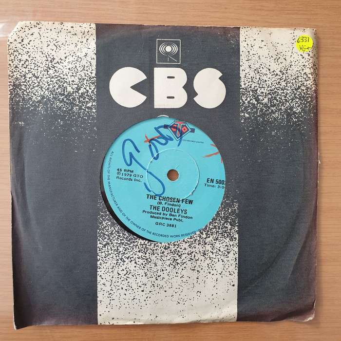 The Dooleys  The Chosen Few - Vinyl 7" Record - Very-Good+ Quality (VG+) (verygoodplus7)