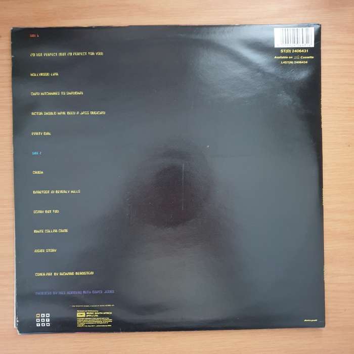 Grace Jones  Inside Story - Vinyl LP Record - Very-Good+ Quality (VG+)