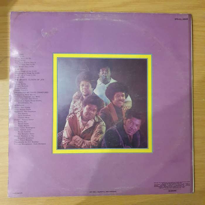 The Mighty Clouds Of Joy  It's Time - Vinyl LP Record - Very-Good+ Quality (VG+) (verygoodplus)