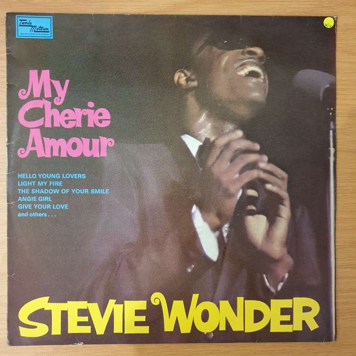 Stevie Wonder  My Cherie Amour - Vinyl LP Record - Very-Good+ Quality (VG+) (verygoodplus)