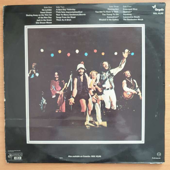 Jethro Tull  Live - Bursting Out - Vinyl LP Record - Very-Good+ Quality (VG+)