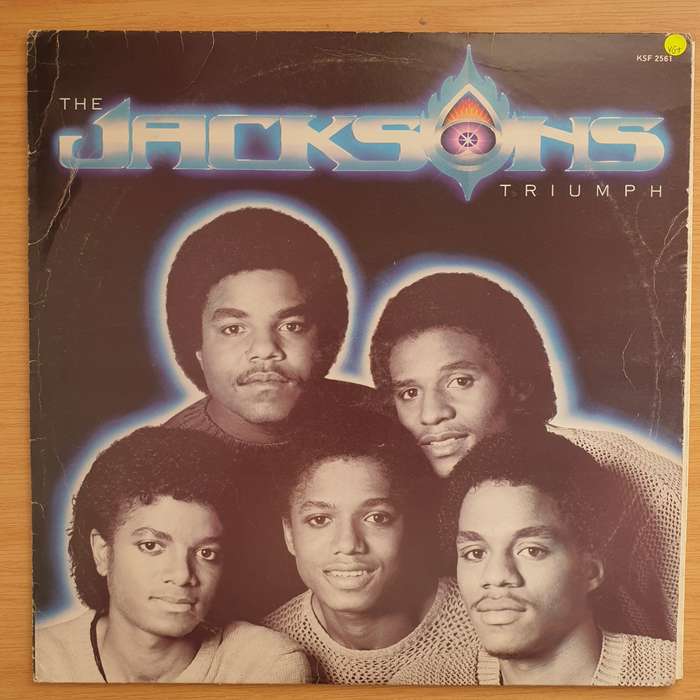 The Jacksons  Triumph - Vinyl LP Record - Very-Good+ Quality (VG+)