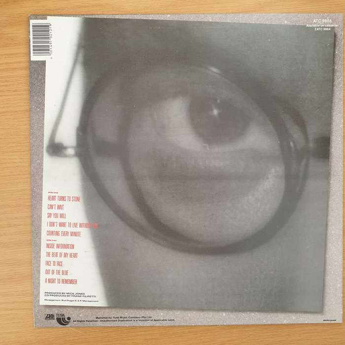Foreigner  Inside Information - Vinyl LP Record - Very-Good+ Quality (VG+) (verygoodplus)