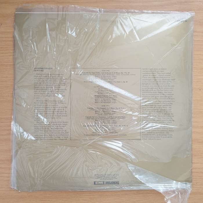 Vivaldi Masterpiece - Masterpiece Series - Vinyl LP Record - Very-Good+ Quality (VG+)