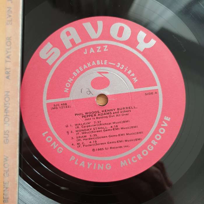 Jazz Is Busting Out All Over  Vinyl LP Record - Very-Good+ Quality (VG+) (verygoodplus)
