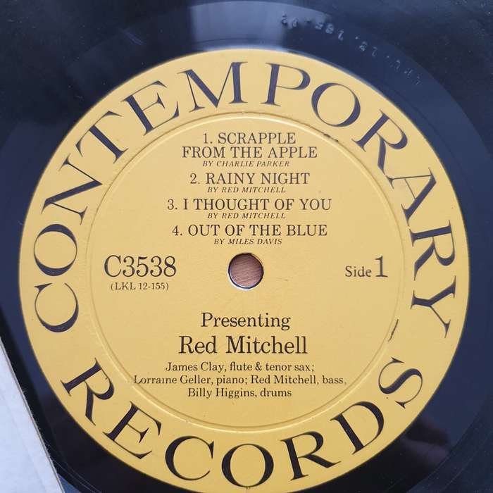 Red Mitchell  Presenting Red Mitchell - Vinyl LP Record - Very-Good Quality (VG) (verry)