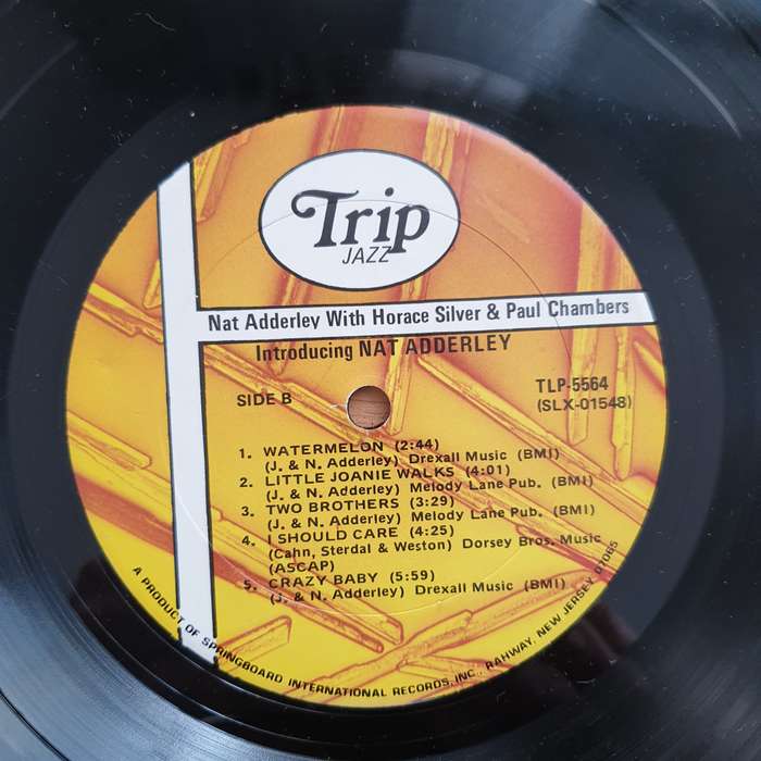 Nat Adderley  Introducing Nat Adderley - Vinyl LP Record - Very-Good+ Quality (VG+) (verygoodp...