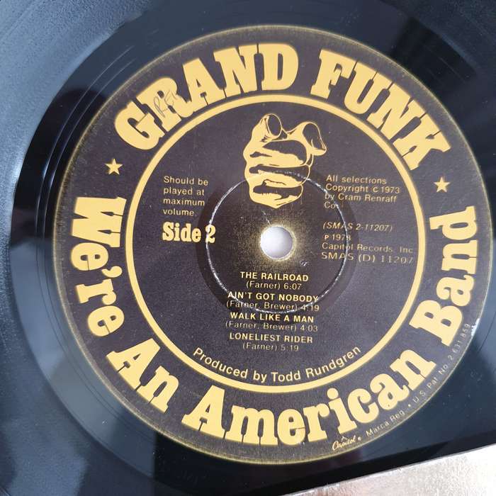 Grand Funk  We're An American Band - Vinyl LP Record - Very-Good Quality (VG) (verry)